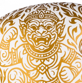 Preview: Okami Boxhandschuhe Hanuman White/Gold
